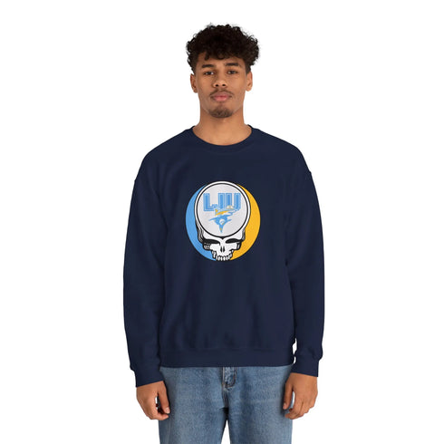 Grateful Dead - LIU Nursing Grateful Dead Stealie Crewneck Sweatshirt - StealieShop